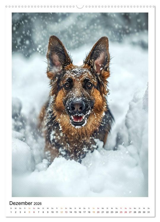 Produktbild: Hunde Lieblinge (hochwertiger Premium Wandkalender 2026 DIN A2 hoch), Kunstdruck in Hochglanz
