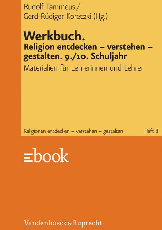 Produktbild: Werkbuch. Religion entdecken - verstehen - gestalten. 9./10. Schuljahr