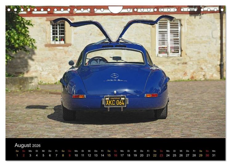 Produktbild: 300 SL Collectors Edition 2 (Wandkalender 2026 DIN A4 quer), CALVENDO Monatskalender