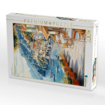 Produktbild: CALVENDO Puzzle Ein mediterranes Paradies | 1000 Teile Lege-Gr&ouml;&szlig;e 64x48cm Foto-Puzzle f&uuml;r gl&uuml;ckliche Stunden