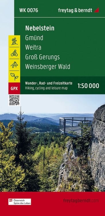 Bild vom Artikel Nebelstein - Gmünd - Weitra, Wander + Radkarte 1:50.000 vom Autor Freytag & berndt