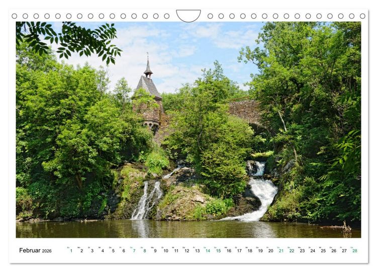 Produktbild: Die Eifel - Vulkane, Heidekraut und sanfte H&uuml;gel (Wandkalender 2026 DIN A4 quer), CALVENDO Monatskalender