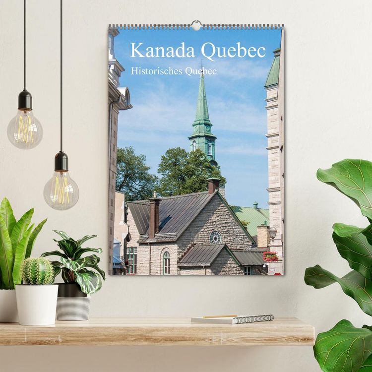 Produktbild: Kanada Quebec - Historisches Quebec (Wandkalender 2026 DIN A2 hoch), CALVENDO Monatskalender