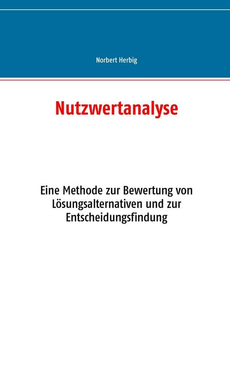 Produktbild: Nutzwertanalyse