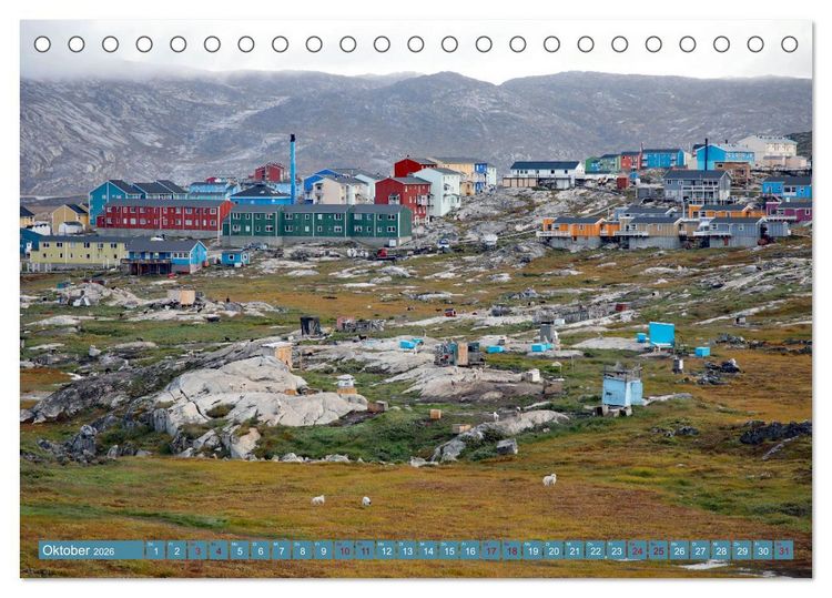 Produktbild: Zu Besuch bei den Inuit (Tischkalender 2026 DIN A5 quer), CALVENDO Monatskalender