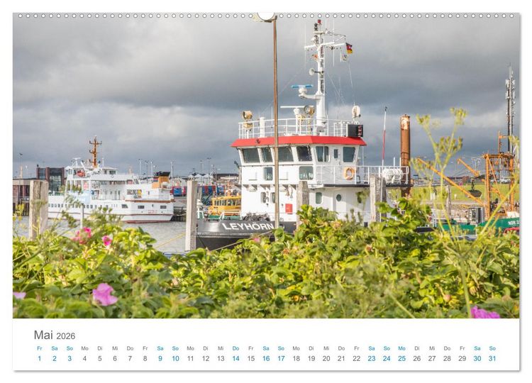 Produktbild: Moin Norden-Norddeich (Wandkalender 2026 DIN A2 quer), CALVENDO Monatskalender