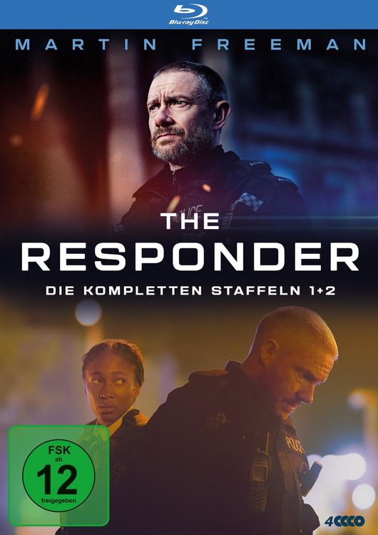 Produktbild: The Responder - Staffel 1+2 Boxset (mit Emmy-Gewinner Martin Freeman) [4 BRs]