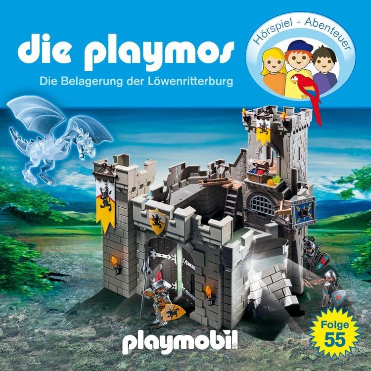 Bild vom Artikel Die Playmos - Das Original Playmobil Hörspiel, Folge 55: Die Belagerung der Löwenritterburg vom Autor David Bredel
