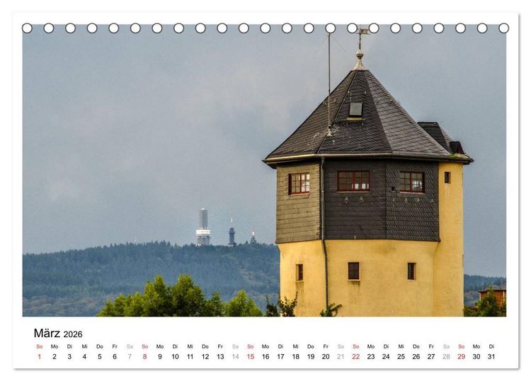 Produktbild: Bad Soden am Taunus (Tischkalender 2026 DIN A5 quer), CALVENDO Monatskalender