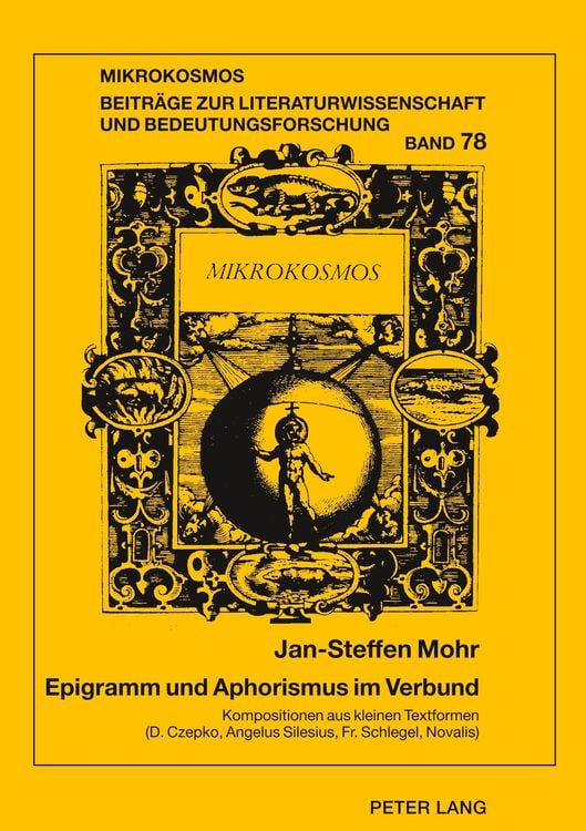 Produktbild: Epigramm und Aphorismus im Verbund