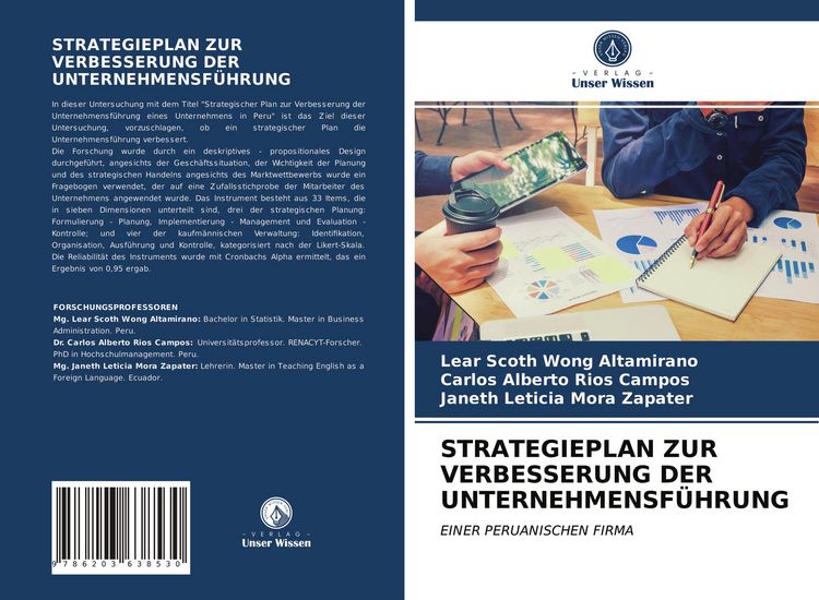 Produktbild: Strategieplan Zur Verbesserung der Unternehmensf&uuml;hrung