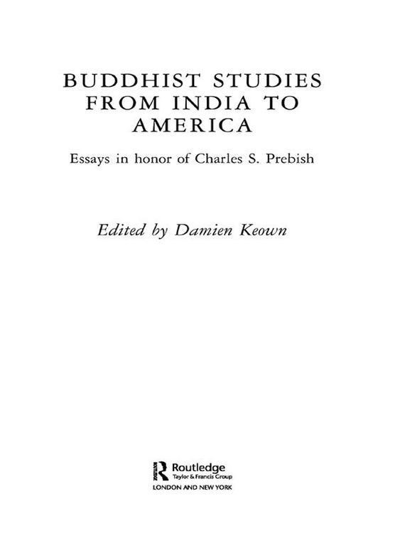 Produktbild: Buddhist Studies from India to America