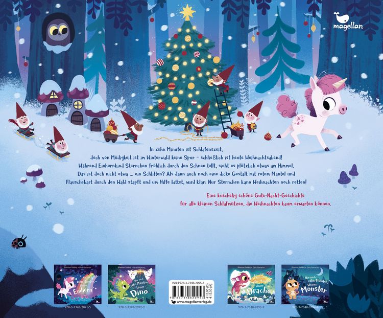 Produktbild: Nur noch zehn Minuten bis Weihnachten, kleines Einhorn