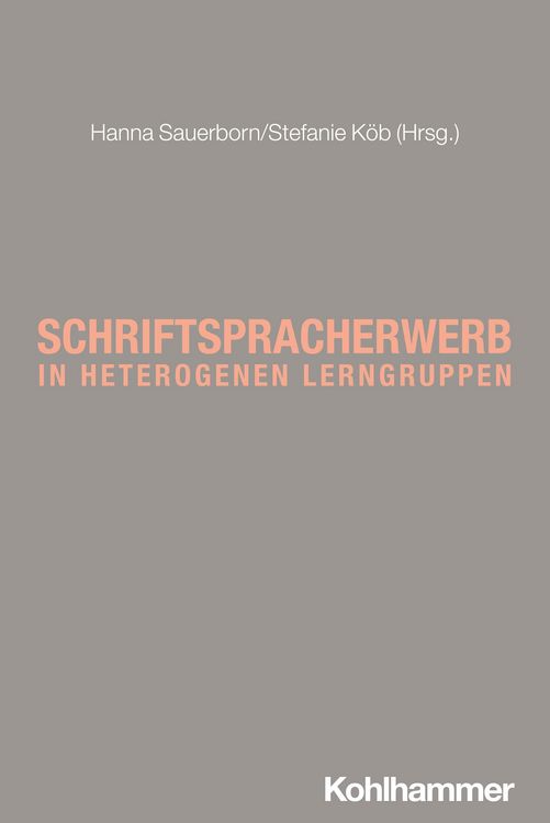 Produktbild: Schriftspracherwerb in heterogenen Lerngruppen