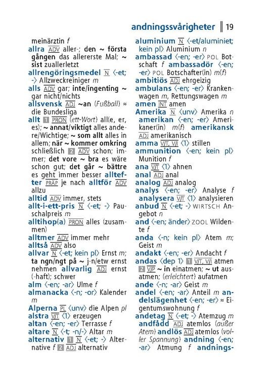Produktbild: Langenscheidt Universal-W&ouml;rterbuch Schwedisch
