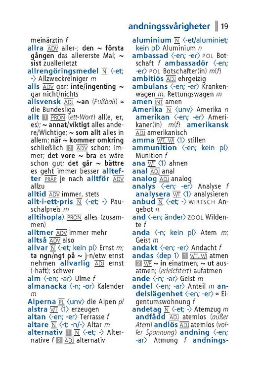 Produktbild: Langenscheidt Universal-W&ouml;rterbuch Schwedisch