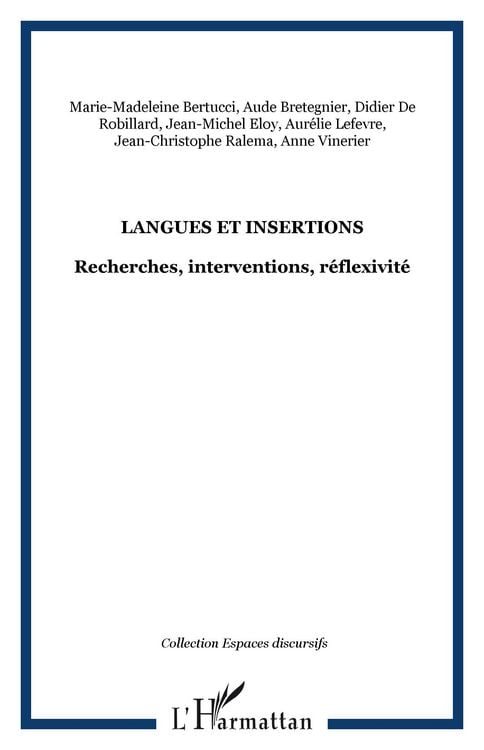Bild vom Artikel Langues et insertions vom Autor Aude Bretegnier