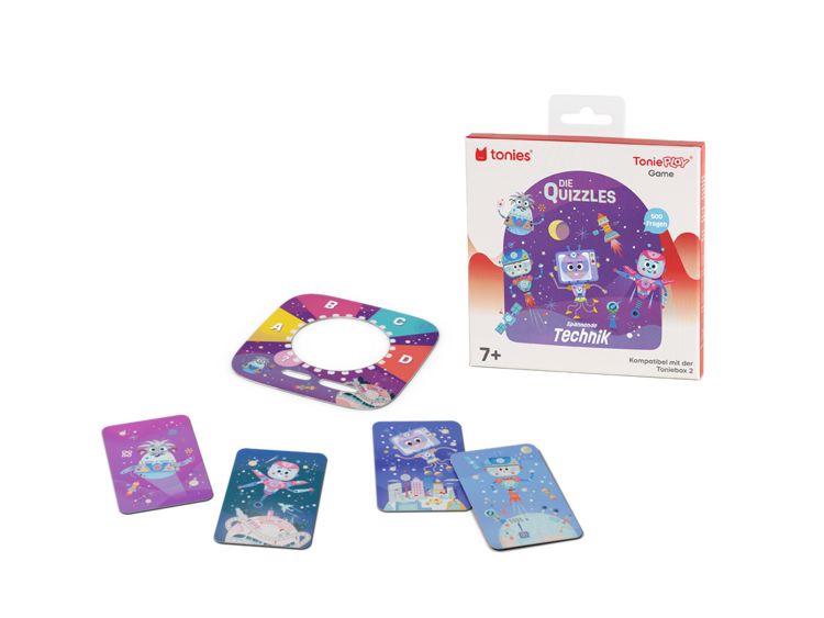 Produktbild: Tonies - Die Quizzles: Spannende Technik (Tonieplay Game S)