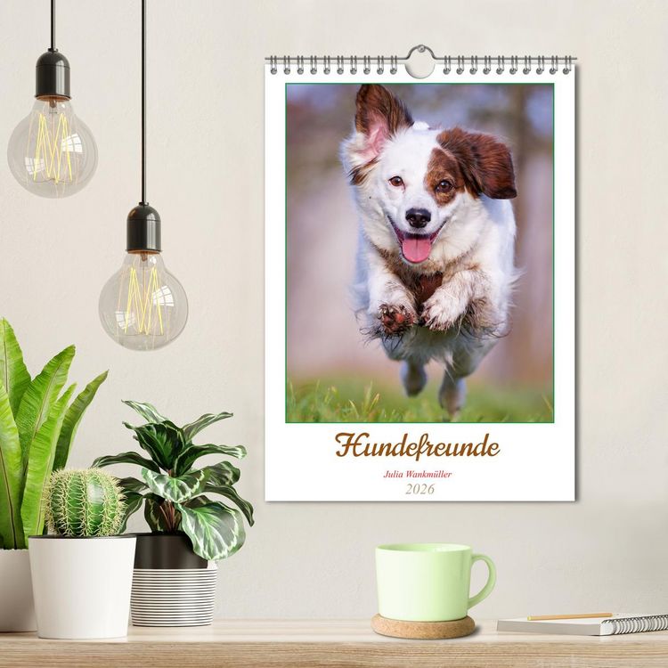 Produktbild: Hundefreunde (Wandkalender 2026 DIN A4 hoch), CALVENDO Monatskalender