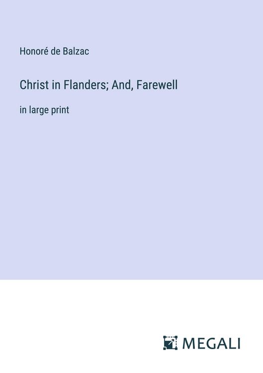 Produktbild: Christ in Flanders; And, Farewell