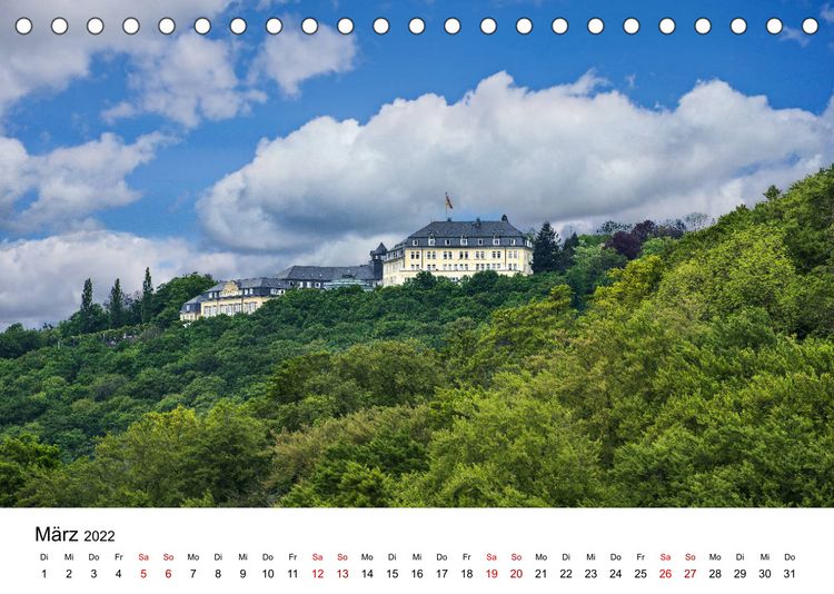 Produktbild: Der Drachenfels - Sch&ouml;ne Aussichten (Tischkalender 2022 DIN A5 quer)