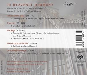 Produktbild: In Heavenly Harmony-Romant.Musik f&uuml;r Violine & Or