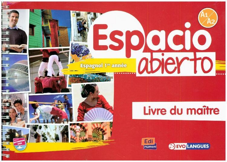 Produktbild: Espacio Abierto Niveau 1 Livre Du Ma&icirc;tre + Acc&egrave;s &Agrave; Eleteca