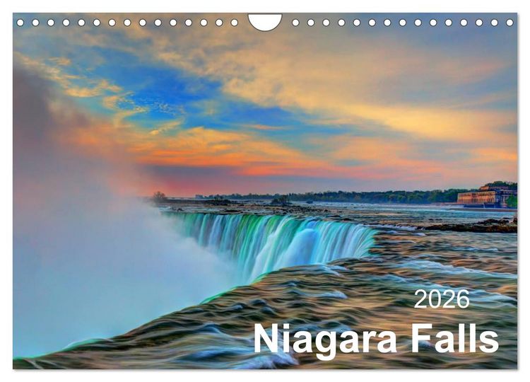 Produktbild: Niagara Falls 2026 (Wall Calendar 2026 DIN A4 landscape), CALVENDO 12 Month Wall Calendar