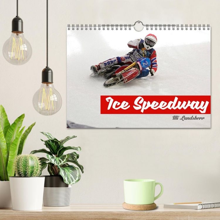 Produktbild: Ice Speedway (Wandkalender 2026 DIN A4 quer), CALVENDO Monatskalender