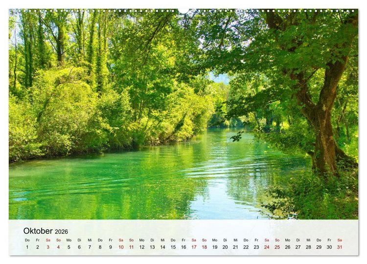 Produktbild: Frankreichs Natursch&ouml;nheiten (Wandkalender 2026 DIN A2 quer), CALVENDO Monatskalender