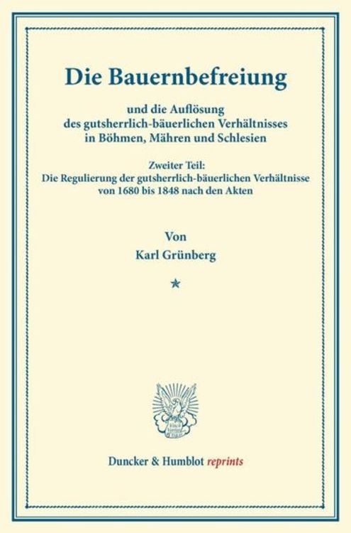 Produktbild: Die Bauernbefreiung