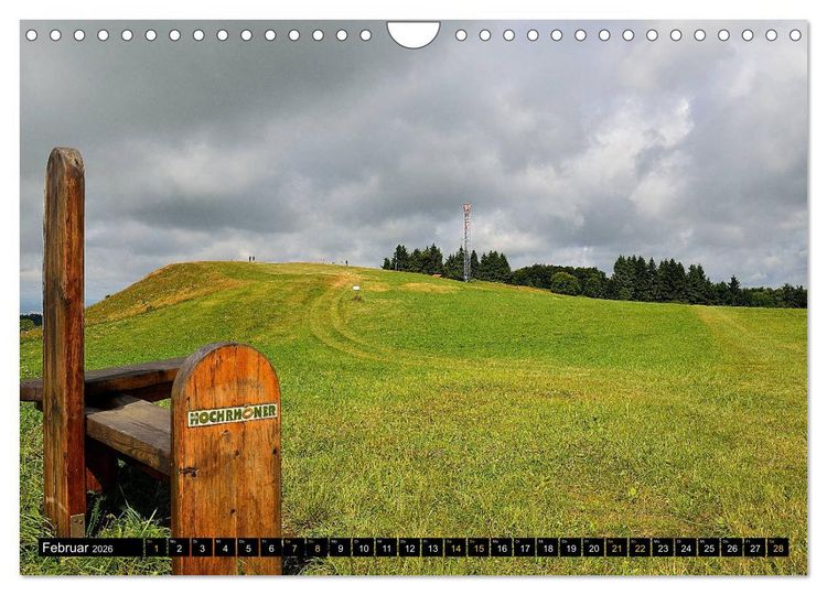 Produktbild: Rh&ouml;ner Impressionen (Wandkalender 2026 DIN A4 quer), CALVENDO Monatskalender