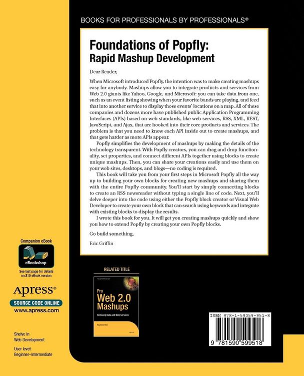 Produktbild: Foundations of Popfly