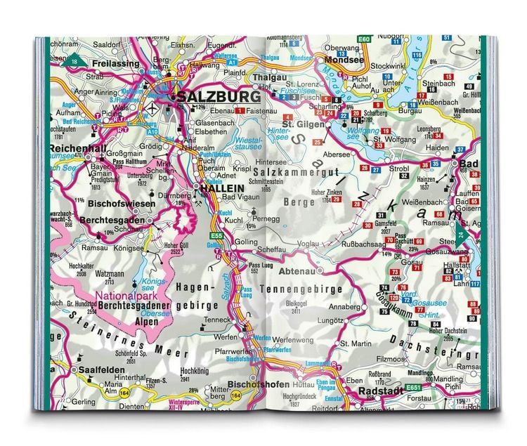 Produktbild: KOMPASS Wanderlust Salzkammergut