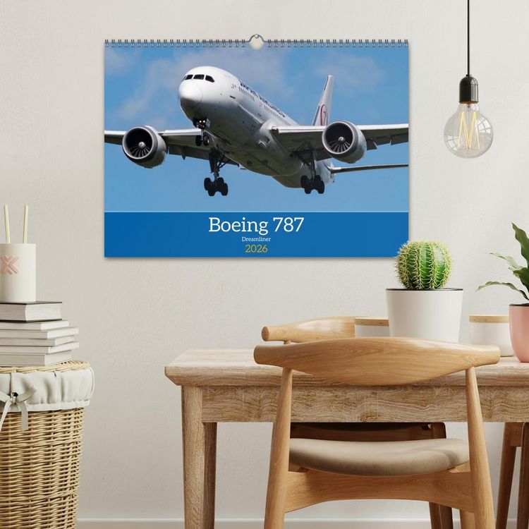 Produktbild: Boeing 787 Kalender (Wandkalender 2026 DIN A3 quer), CALVENDO Monatskalender
