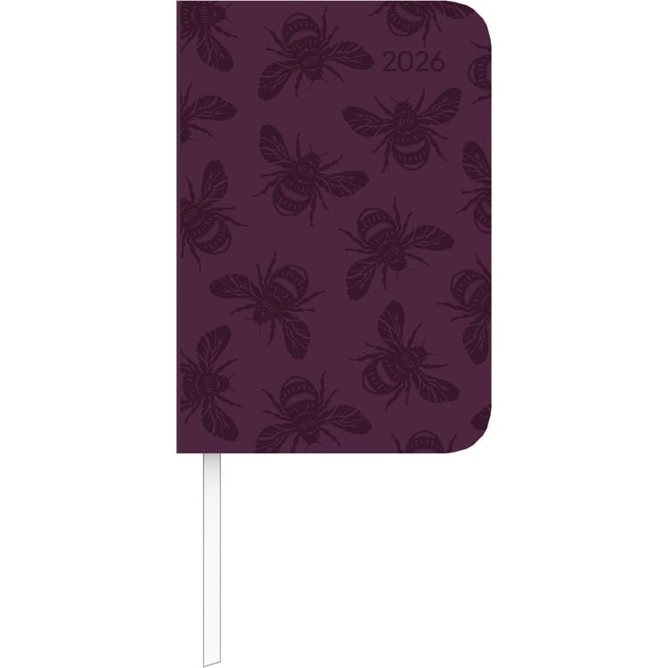 Bild vom Artikel Lady Journal Mini Deluxe Purple 2026 - Taschen-Kalender 8x11,5 cm - Tucson Einband - mit Motivprägung - Weekly - 144 Seiten - Alpha Edition vom Autor Alpha Edition