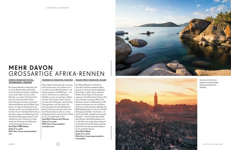 Produktbild: LONELY PLANET Bildband Legendäre Laufstrecken