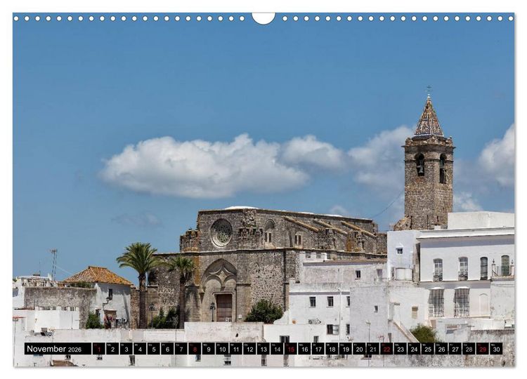 Produktbild: Farbenpr&auml;chtiges Andalusien (Wandkalender 2026 DIN A3 quer), CALVENDO Monatskalender