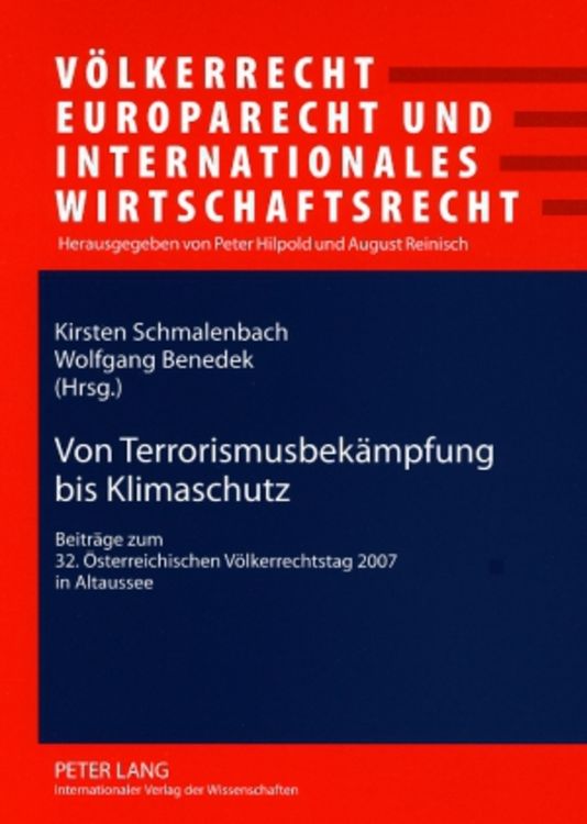 Produktbild: Von Terrorismusbek&auml;mpfung bis Klimaschutz