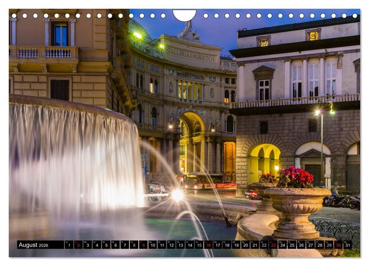 Produktbild: Neapel - Napoli (Wandkalender 2026 DIN A4 quer), CALVENDO Monatskalender
