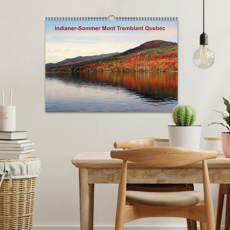 Produktbild: Indianer-Sommer Mont Tremblant Quebec (Wandkalender 2026 DIN A3 quer), CALVENDO Monatskalender