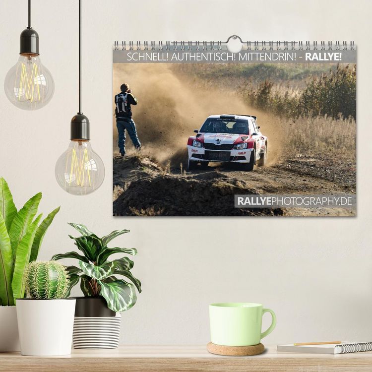 Produktbild: SCHNELL! AUTHENTISCH! MITTENDRIN! - RALLYE! (Wandkalender 2026 DIN A4 quer), CALVENDO Monatskalender