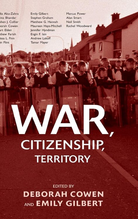Produktbild: War, Citizenship, Territory