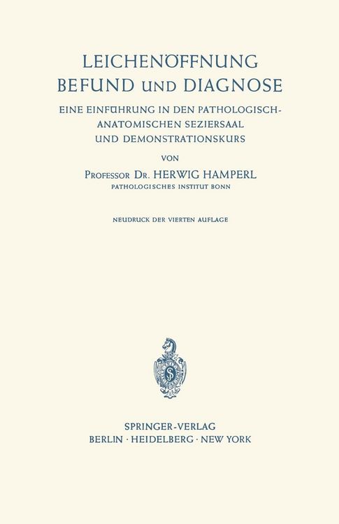 Produktbild: Leichen&ouml;ffnung Befund und Diagnose