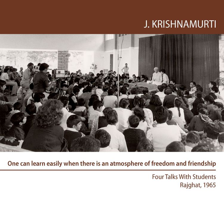 Produktbild: One can learn easily when there is an atmosphere of freedom and friendship