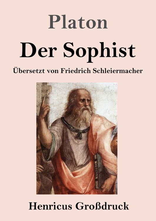 Produktbild: Der Sophist (Gro&szlig;druck)