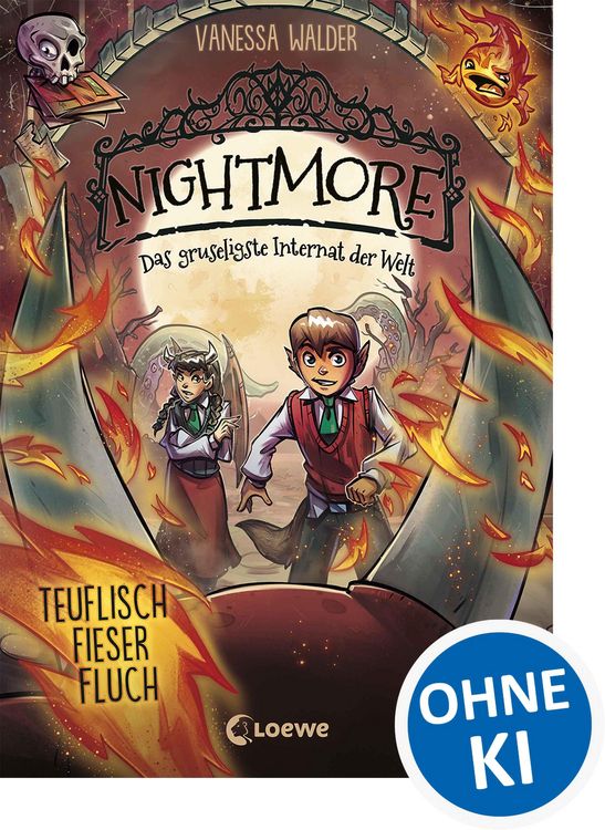 Produktbild: Nightmore - Das gruseligste Internat der Welt (Band 3) - Teuflisch fieser Fluch