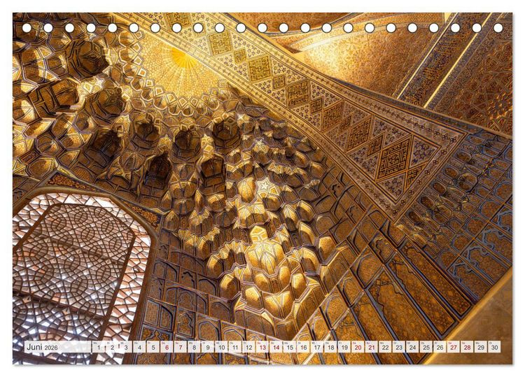Produktbild: Usbekistan und seine Kultursch&auml;tze (Tischkalender 2026 DIN A5 quer), CALVENDO Monatskalender