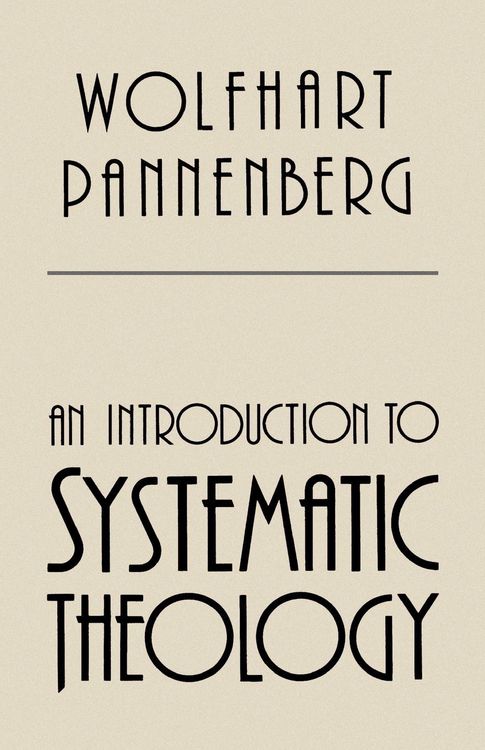 Produktbild: An Introduction to Systematic Theology