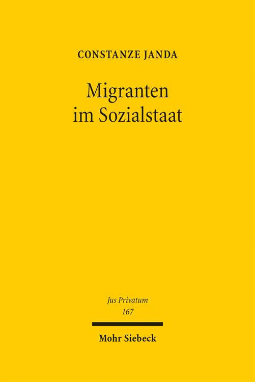 Produktbild: Migranten im Sozialstaat
